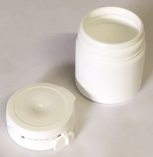 White Snap Secure Tub - 50 ml