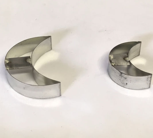 Metal Cutters - Moons, set of 2 - slc