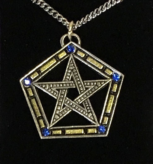 PR 5 Pentalpha Pentagram Pendant