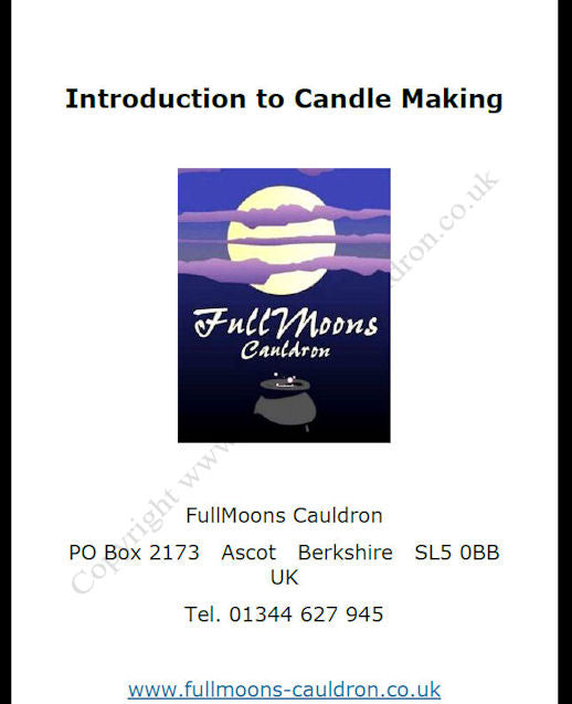 Booklet - Introduction to Candle Making