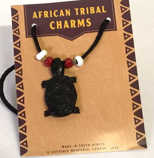 African Tribal Charm T8 Ufudo Turtle