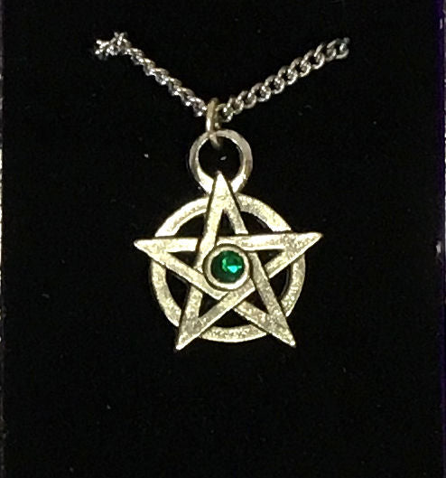 PR 7 Jewelled Pentagram Pendant