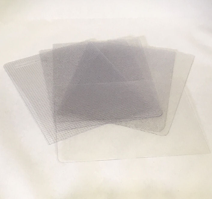 Textured Sheets. Rubbing Plates.  11 x 14 cm sheets Sets.